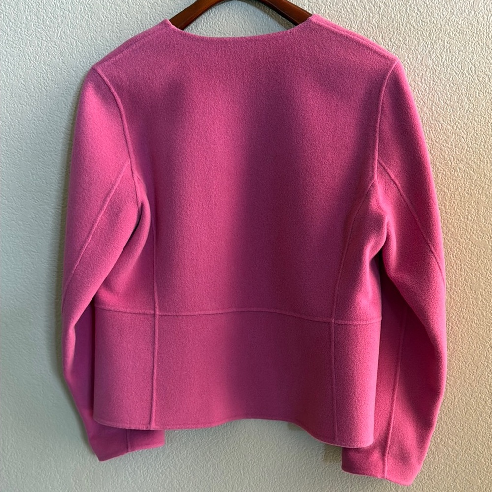 Eileen Fisher Pink Blazer Modern Tailored Design - Picture 8 of 13